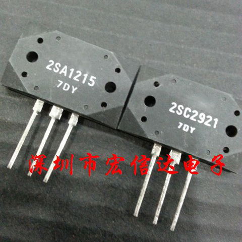 1pair=2pcs A1215 C2921 2SC2921 2SA1215 TO-3P ► Photo 1/1