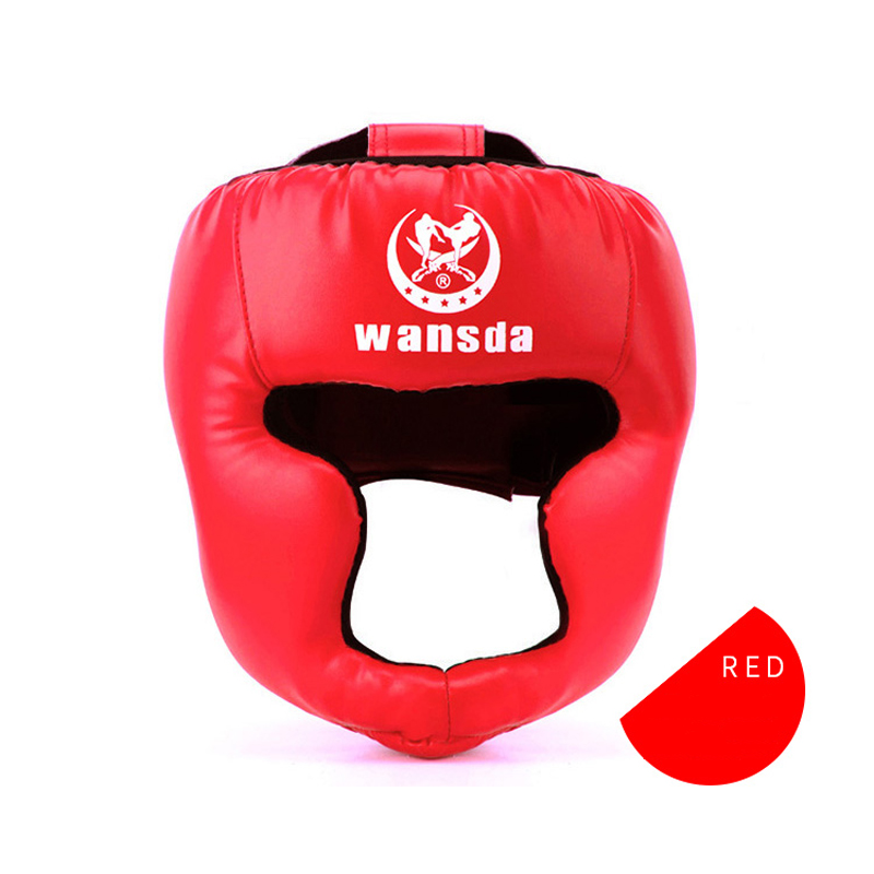 Boxing Helmet Headgear Protector MMA Martial Arts Karate Muay Thai Kids Adult 