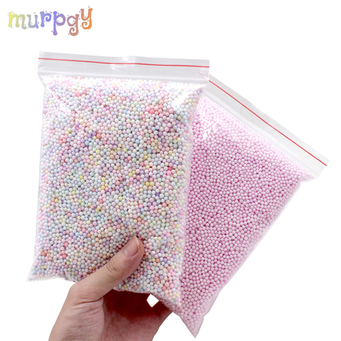 Big Bag Addition for slime Warm Color Snow Mud Particles DIY Accessories  Charms Tiny Foam Beads Slime Balls Slime Toys Supplies - Price history &  Review