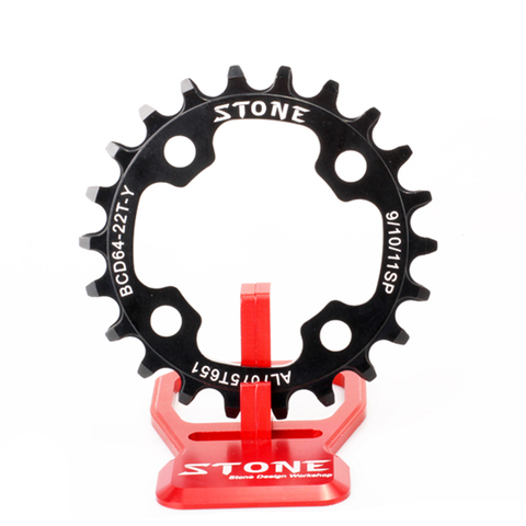 Stone Bike Chainring 64 BCD 64mm Oval or Circle For MTB Replace Inner Chainring Narrow Wide Teeth Climbing Bike Chainwheel Ring ► Photo 1/6