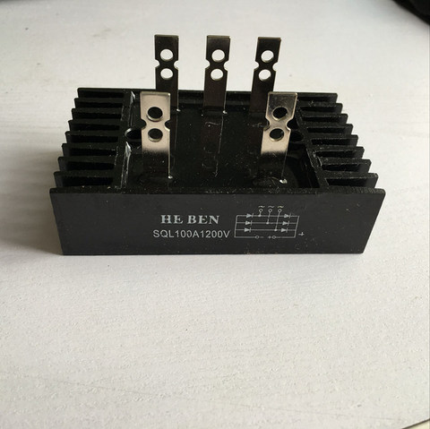 SQL100A 3-Phase Diode Bridge Rectifier 100A 1200V Brand New ► Photo 1/1