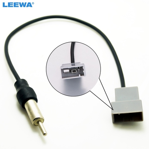 LEEWA Car Aftermarket Audio Stereo Factory Antenna Adapter Plug For Subaru Forester/Impreza/Legacy/Outback #CA4636 ► Photo 1/4