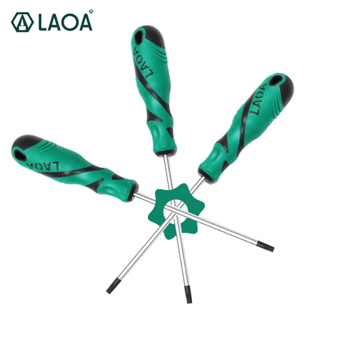 1pcs Free shipping LAOA  S2 Double color Handle Hex Torx hexangular screwdriver bolt driver Special screwdrivers ► Photo 1/5