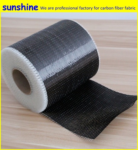 12k 300gsm  Unidirectional Carbon Fiber Cloth Bridge Reinforced By UD Carbon-fibre ► Photo 1/6