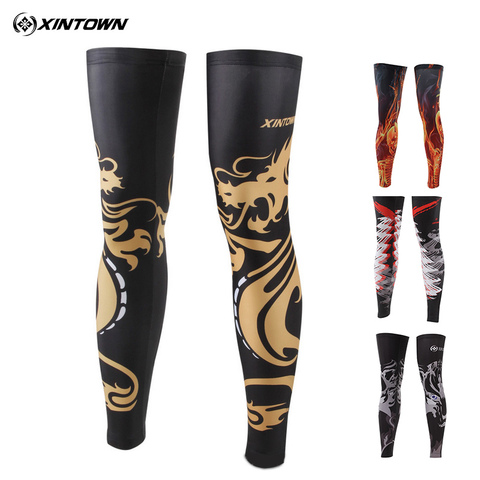 XINTOWN No-Slip Cycling Leg Warmer Bike Bicycle Guards Knee Warm Sleeves Covers Windproof Size S-XXXL 16 COLORS ► Photo 1/6