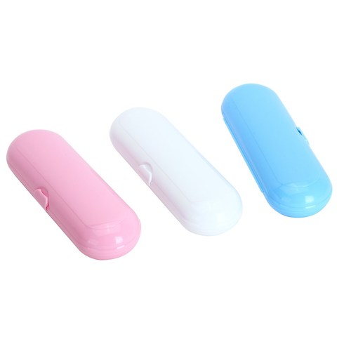 Portable Electric Toothbrush Holder Travel Safe Case Box Outdoor Tooth Brush Camping Storage Case For Oral B Pink White Blue 1PC ► Photo 1/4
