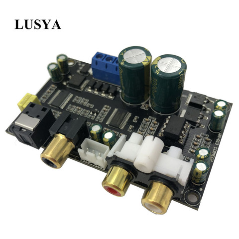 Lusya CS8416 CS4398 Digital Interface Module DAC Board  Optical coaxial input DAC decoder board 24bit 192K AC 12V A1-001 ► Photo 1/6