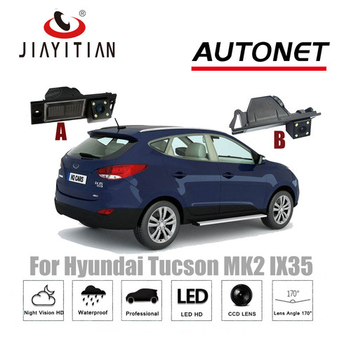 JIAYITIAN Rear View Camera For Hyundai ix35 Tucson ix 35 MK2/camera ix35 Reverse Camera/CCD/Night Vision license plate camera ► Photo 1/5