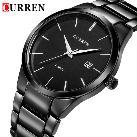 CURREN Luxury Brand Men Casual Sport Watches Mens Date Display Quartz Wristwatches Male Business Analog Clock Relogio Masculino ► Photo 1/6