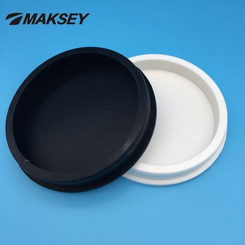 MAKSEY Silicone rubber lids for Glass Jar Machine hole cover T type around caps 91.3/93.6/96.3/98.6/101.3mm PVC pipe end covers ► Photo 1/6