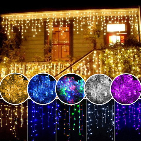 Garden Stage Outdoor Decorative Light, Garland With Led Lights Outdoor