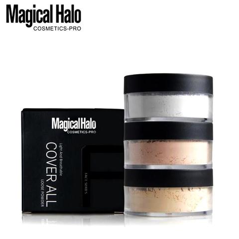 3-in-1 15 Color Contour Palette Cream w Sponge Puff Oval Makeup