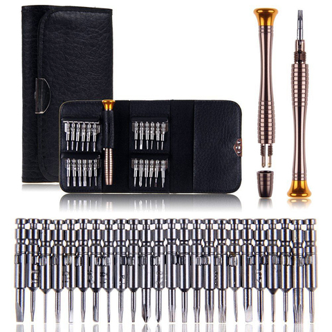 25 in1 Precision  Screwdriver torx  precision hand screwdrivers tool set for mobile phones bits for screwdriver MultiTools watch ► Photo 1/6