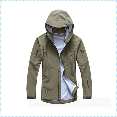 men jacket military clothing hardshell hunting clothes camouflage army autumn jacket and coat for men multicam windbreaker coat ► Photo 1/6