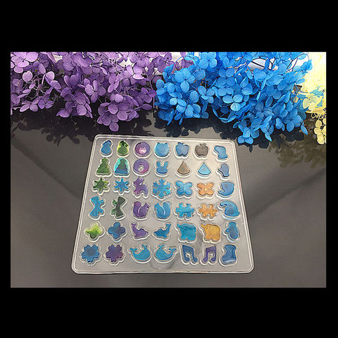 Multi Design Clear Silicone Mold For Making Jewelry Stud Earrings DIY Mold Resin Casting resin molds for jewelry ► Photo 1/6