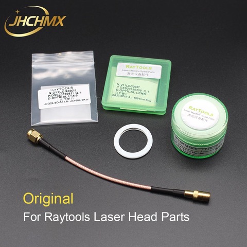 JHCHMX Original Raytools Laser Ceramic Sensor Cable Seal Ring Protective Windows 27.9*4.1/24.9*1.5mm Raytools Laser Head Parts ► Photo 1/6