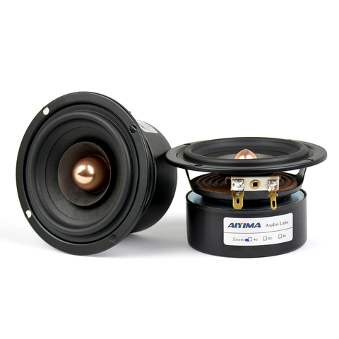 AIYIMA 2PCS 3Inch 15W Audio Fever Full-range Speaker 4Ohm 8Ohm Full Range HIFI Treble Mediant Bass Loudspeaker DIY Speakers ► Photo 1/6
