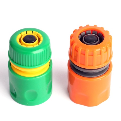 ABS 2 Type G 1/2'' Water Hose Quick Connectors Backflow-proof Irrigation Fast Joints Garden Watering Gun/Pipe Accessories ► Photo 1/6