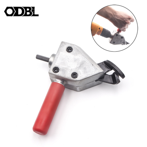 New Nibble Metal Cutter Cutting Sheet Nibbler Saw Cutter Tool Drill Attachment Cutting Tool Metal Cut Power Tool Accessories ► Photo 1/6
