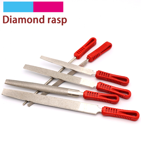1pcs 6/8/10/12 inch Diamond File Assorted Rasp Diamond Needle Knife Woodworking Repair Jewelry Wood Grinding Hand File Tools ► Photo 1/6