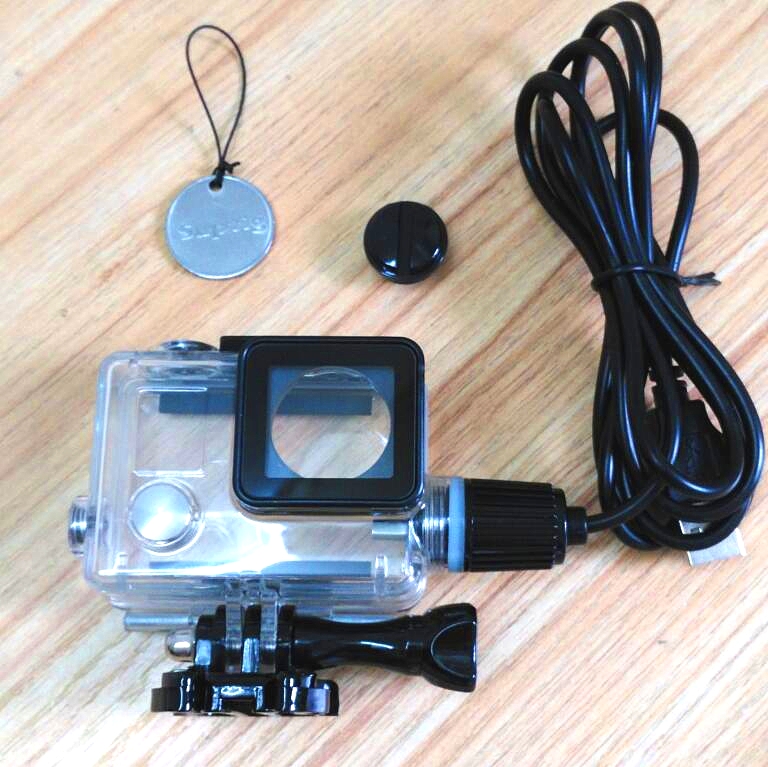 Buy Online New Sport Camera Accessories Chargering Waterproof Case Charger Shell Housing With Usb Cable For Gopro Hero 4 3 For Motocycle Alitools