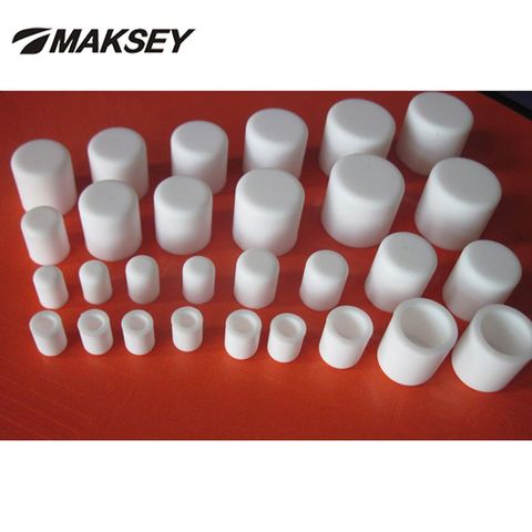 MAKSEY Silicone Round End Caps Pipe Cover 19mm 20mm 21mm 22mm 23mm Black White Rubber Female Caps Round Tube Insert Stoppers ► Photo 1/6