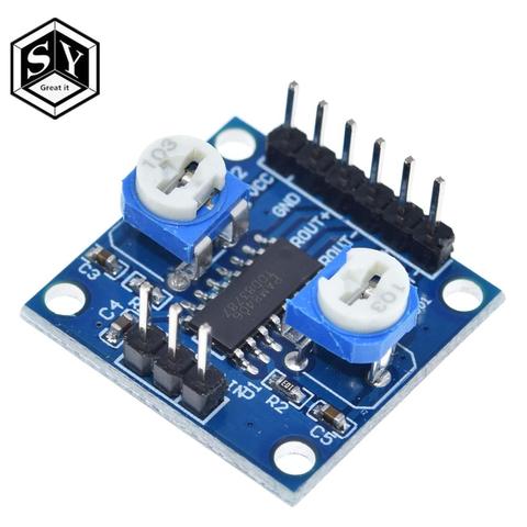1PCS Great IT PAM8406 Digital Amplifier Board With Volume Potentiometer 5Wx2 Stereo M70 ► Photo 1/6