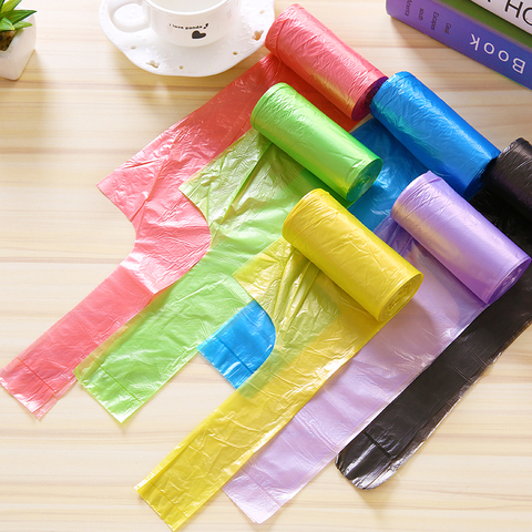 20/30pcs/Roll Vest Style Garbage Bags Storage Bag For Home Waste Trash Bags ► Photo 1/5