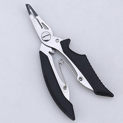 Fishing Pliers Line Cutter Hook Remover Folding Stainless Steel Fish Use Scissors Fish Grip Fishing Tackle Tools 1pcs ► Photo 1/6