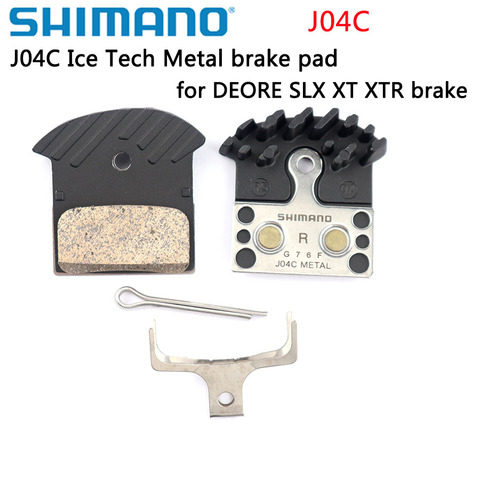 Shimano J04C Metal Brake Pad DEORE SLX XT XTR Ice Tech Brake Pad Mountain Bike Compatible M9020 M9000 M8000 M7000 M985 M785 M675 ► Photo 1/3