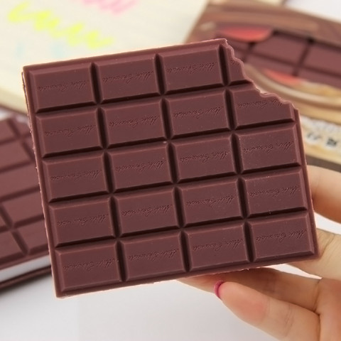 1 PC Newest Convenient Stationery Notebook Chocolate Memo Pad DIY Cover Notepad Student Stationery Supplies ► Photo 1/6