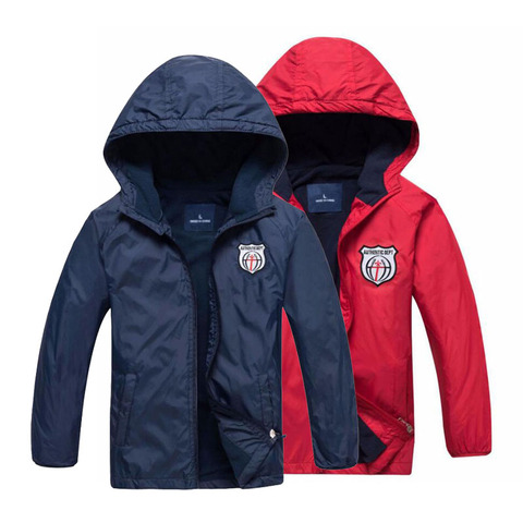 New 2022 Fashion Children's Boys/Girls Fleece Jacket Kids Coat Hoodies Windbreakers Boys Sport Jackets 3-12T For Spring Autumn ► Photo 1/6