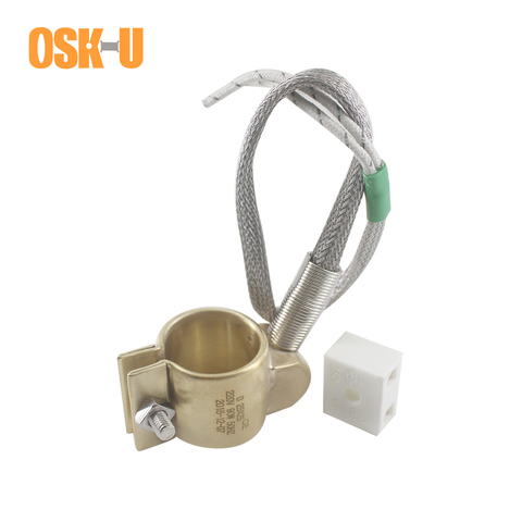 Brass Band Heater 25mm Inner Diameter 25x25/25x30/25x40mm Height Electric Heating Element for Injection Machinery ► Photo 1/2
