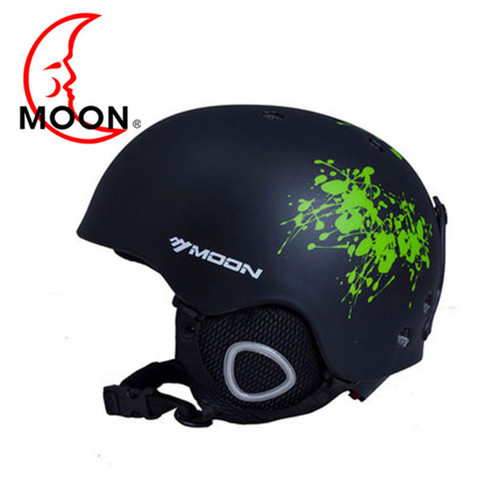MOON Skiing helmet audlt&kids Universal Snowboard Skateboard Skiing Equipment Integrated outdoor sports helmet helmet  4 ► Photo 1/6