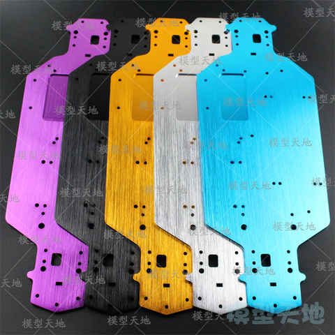 HSP 03001 03602 Aluminum Alloy Metal Chassis 3MM Thickness 1/10 Upgrade Parts For Flying Fish 94103 94123 ► Photo 1/1