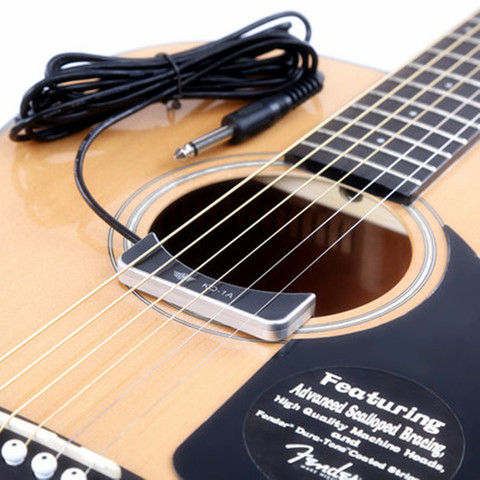 Classical Acoustic Guitar Pickup High sensitivity Low Noise Sound Hole Acoustic Pickup Guitar Accessories Musical Instruments ► Photo 1/6