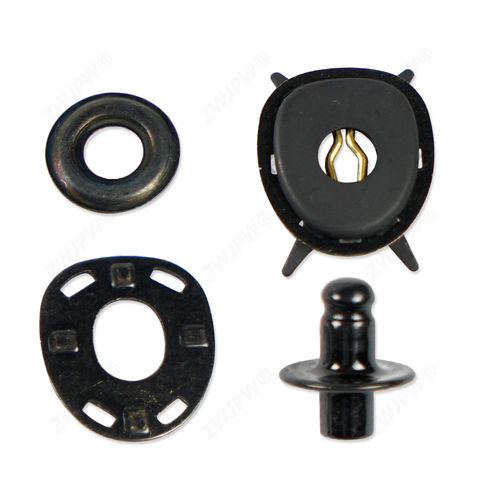 US lift the dot lift a dot fastener black 1 Complete set Lot of 4pcs US/202201 ► Photo 1/1