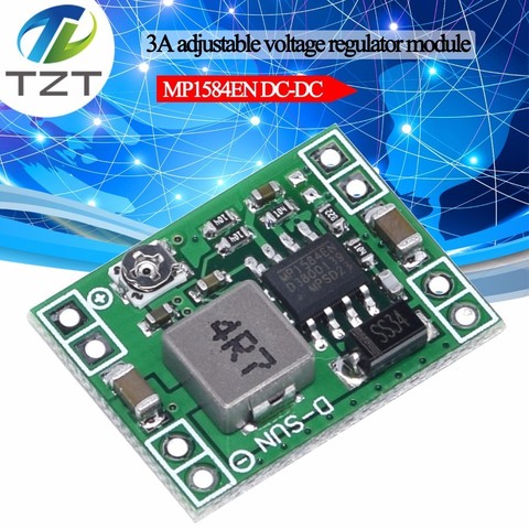 TZT XM1584  Ultra-small size DC-DC step-down power supply module 3A adjustable step-down module super LM2596 ► Photo 1/6