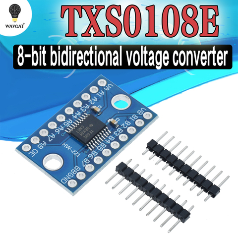 3.3V 5V TXS0108E 8 Channel Logic Level Bi-directional Converter Module TXB0108 Mutual Convert Module TXS0108 ► Photo 1/6