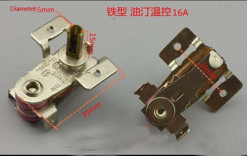 oil raditator heater parts thermostat 16A iron type ► Photo 1/1