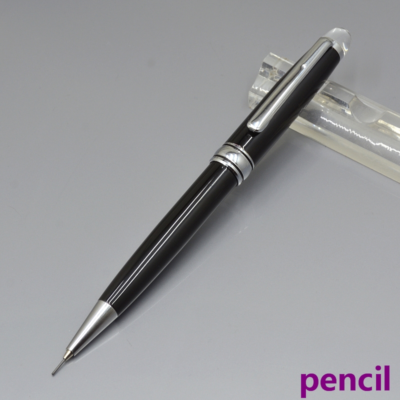 Luxury MB Ballpoint Pen Classic Black Gold Clip Metal High Quality 