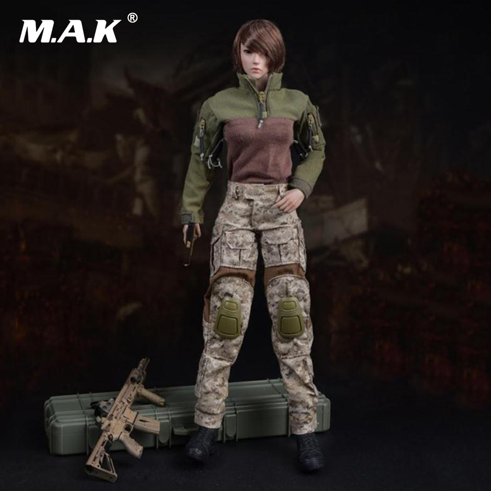1/6 Scale US Navy Seals Female Combat Clothing Suit F 12'' Girl Figure 