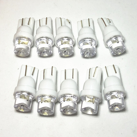 10PCS Car Lights T10 LED 194 168 SMD For W5W Led White LED Wedge Side Bulbs Lamp 12V Parking Bulb Car External Clearance Lights ► Photo 1/6