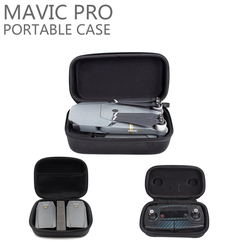 DJI Mavic Pro Platinum Portable Carry Case  Bag Drone Remote Controller