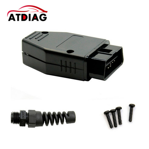 Factory Price! High Quality Universal 16Pin 16 pin EOBD2 OBDii OBD II OBD2 J1962 Connector Male Plug Adapter 1 Piecepter ► Photo 1/5