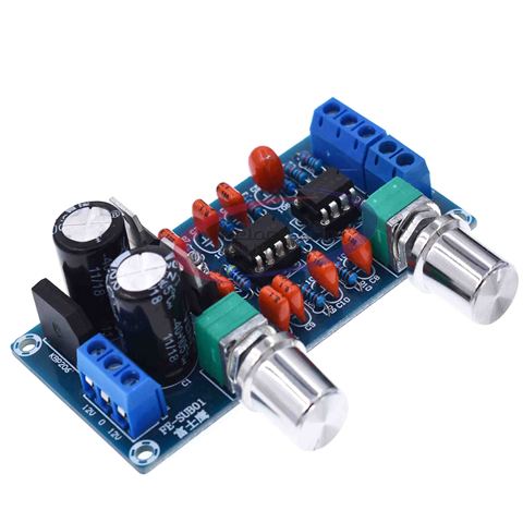 NEW NE5532 Low Pass Filter Board Subwoofer Volume Control Board Amplifier Module 9-15V ► Photo 1/3