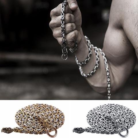 101cm Outdoor Stainless Steel Dragon Hand Bracelet Tactical Whip Corrosion Resistance Self Defense Protection Waist Hanging ► Photo 1/5