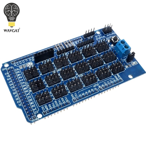 For Arduino MEGA Sensor Shield V1.0 V2.0 Dedicated Expansion Development Board MEGA 2560 Sup IIC Bluetooth SD Robot Parts DIY ► Photo 1/6