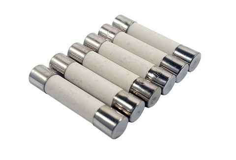 100PCS Ceramic fuse tube 0.5A/1A/30A/2A/3A/4A/5A/6A/8A/10A/12A 15A 20A 250V 5*20MM The fuse tube ► Photo 1/2