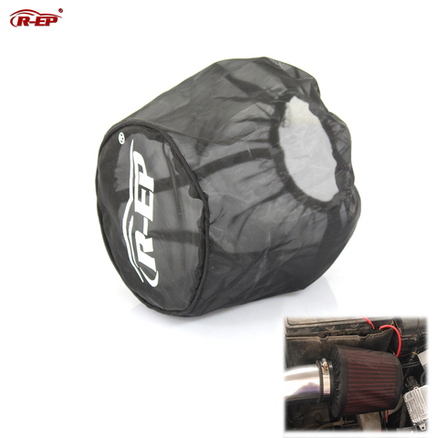 R-EP Air Filter Protective Cover Dustproof Waterproof Air Filter Mask Oilproof for Universal High Flow Air Intake Filters Black ► Photo 1/6